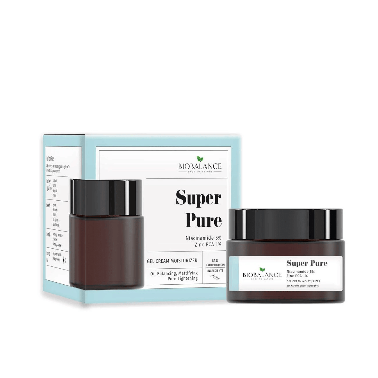 BIOBALANCE SUPER PURE GEL CREME NIACINAMIDE+ZINC