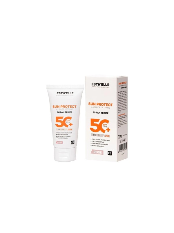 ESTHELLE SUN PROTECT CR TEINTEE ROSE