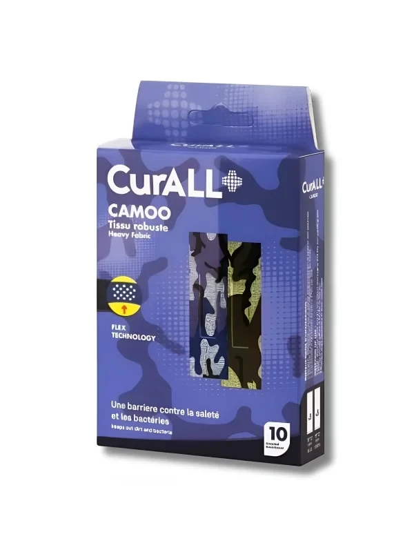 CURALL CAMOO PANSEMENT CONTRE LES BACTERIES BT 10P