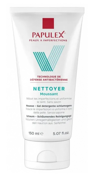 PAPULEX MOUSSANT GEL NETTOYANT 150ML