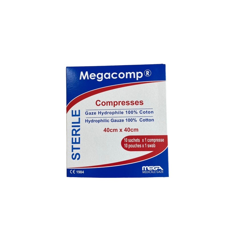COMPRESSE A GAZ STERILE 30*30CM S1/BT10