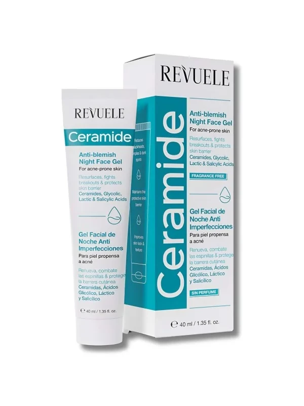 REVUELE CERAMIDE GEL VISAGE NUIT ANTI IMPERFECTION