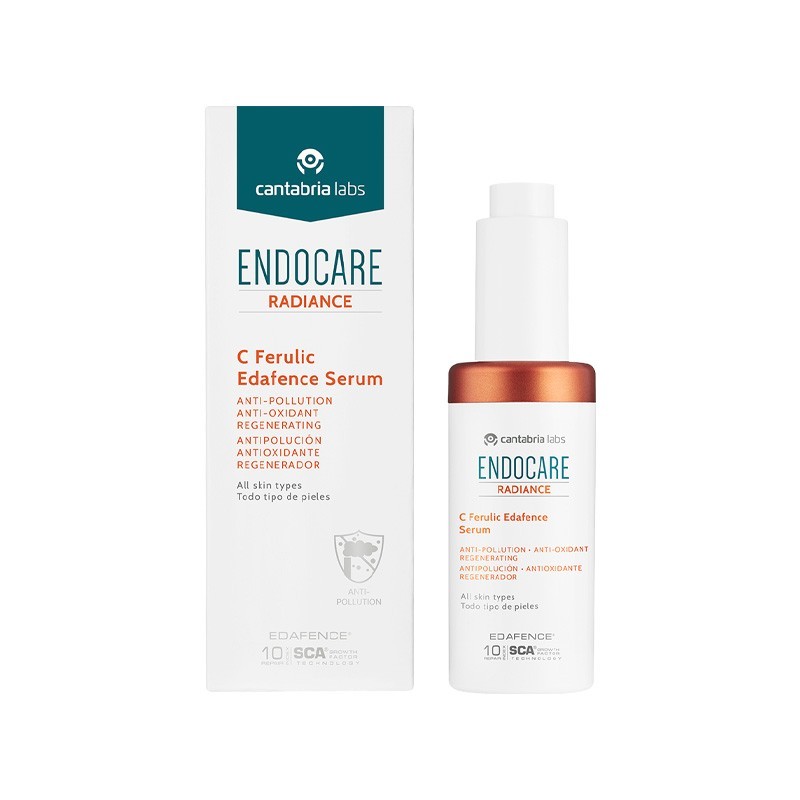 ENDOCARE COFF RADIANCE C FERULIQUE SERUM+ CDY 15ML + ENDOCARE RADIANCE PEEL MASK 2*6ML GRATUITE -30%