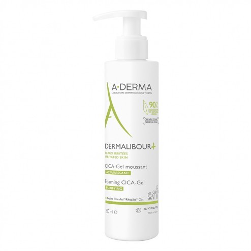 A DERMA DERMALIBOUR PLUS CICA GEL MOUSSANT 200ML