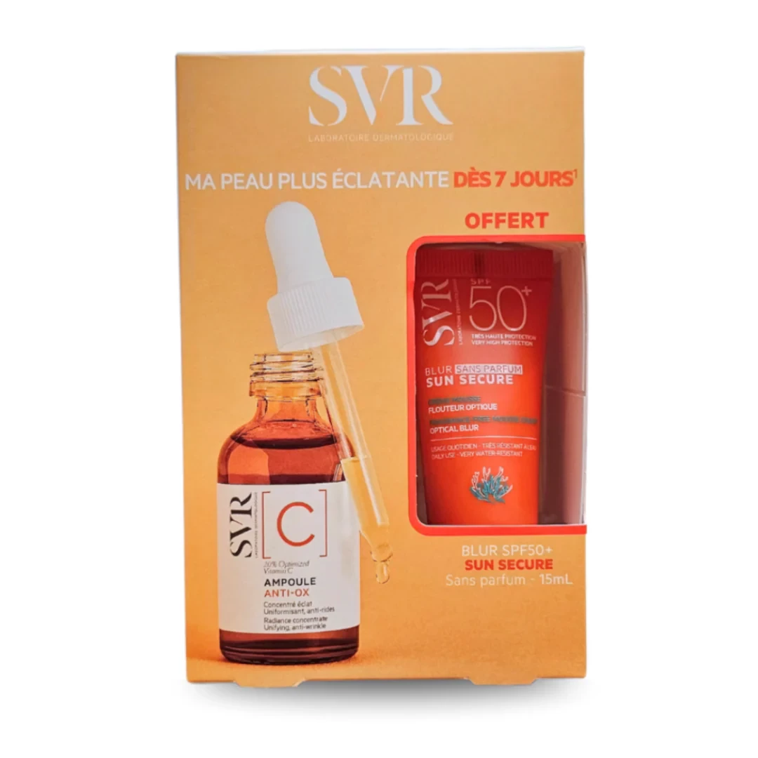 SVR AMPOULE C ANTI OX 30M+ SUN SECURE BLUR 15ML