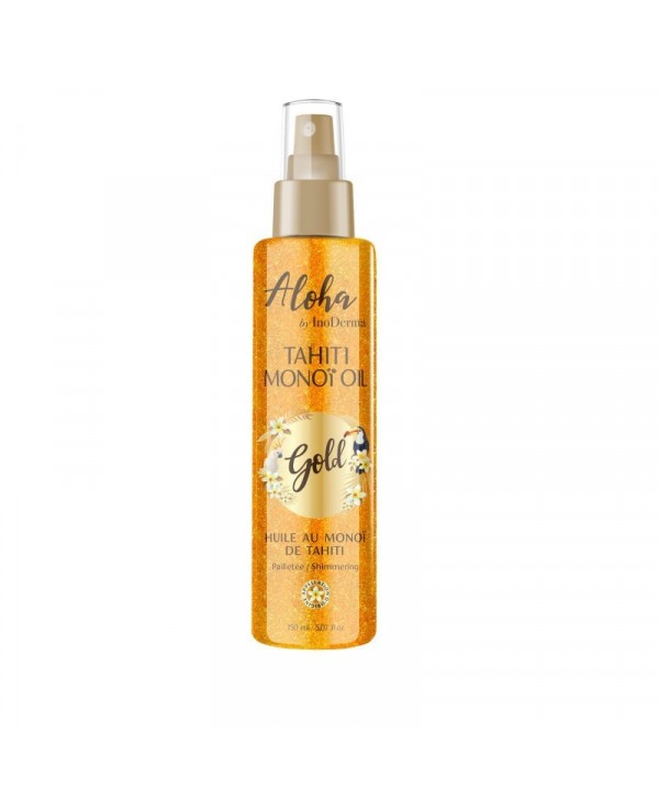 ALOHA BYINODERMA HUILE AU MONOI GOLD SPRAY 150ML