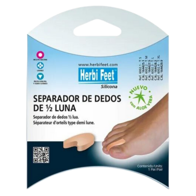 HERBI FEET SEPARATEUR D ORTEILS DEMI LUNE 600265