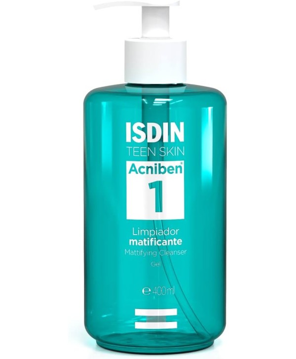 ISDIN ACNIBEN GEL NETTOYANT MATIFICANTE 400ML