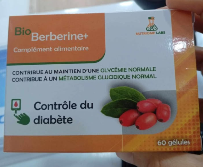 BIO BERBERINE+ CONTROLE DU DIABETE BT 60 GEL