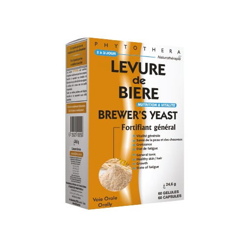 LEVURE DE BIERE B/60 GELULES