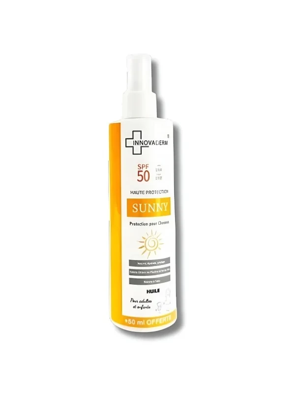 INNOVADERM SUNNY HUILE CHEVEUX SPF 50+ 250ML