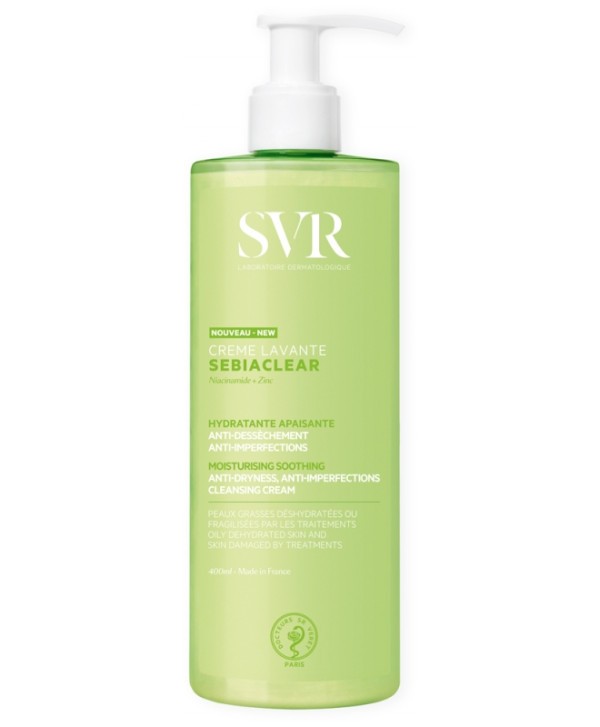 svr sebiaclear creme lavante fl 400 ml