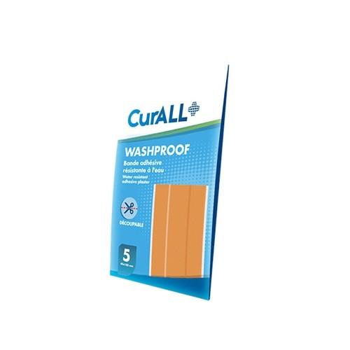 CURALL WASHPROOF BAND ADHESIVE BT 5 PCS /60*100MM