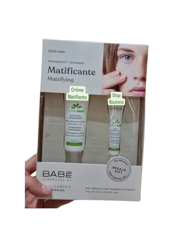 BABE STOP AKN PACK CREME MAT + SPOT CONTROL