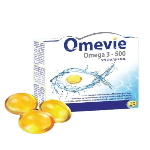 OMEVIE OMEGA 3-500 B/30 CAPSULES