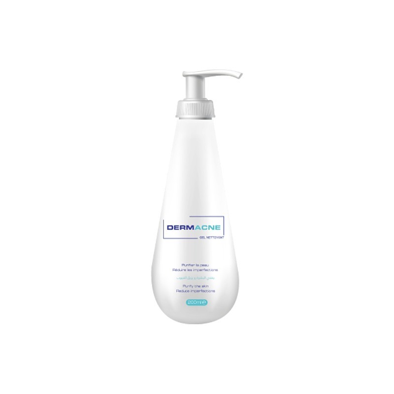 DERMACNE GEL NETTOYANT 200ML