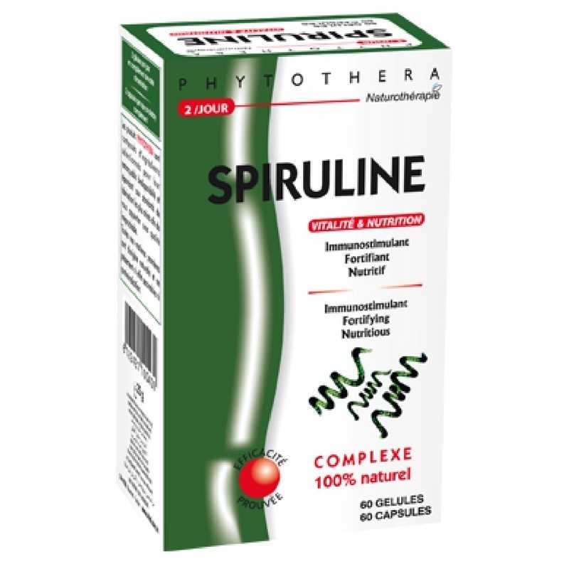 SPIRULINE 60 GELULES