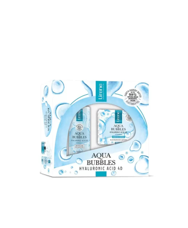 LIRENE AQUA BUBBLES HYDRO-GEL + EAU MICELLAIRE GRATUITE