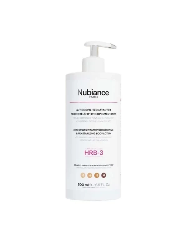 nubiance hrb 3 lait corps hydratant/corp fl 500ml