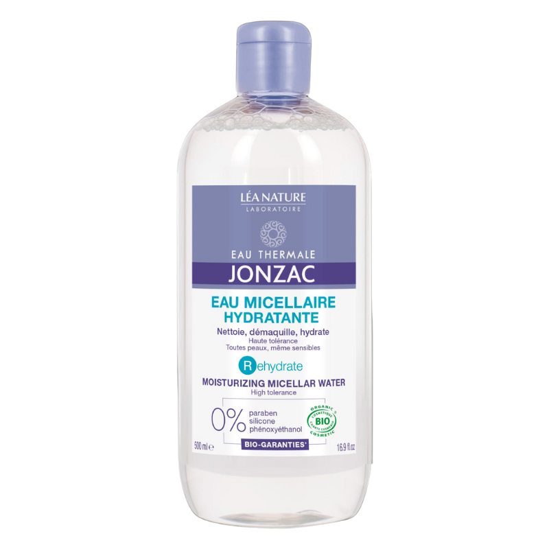 JONZAC EAU MICELLAIRE HYDRATANTE 500ML