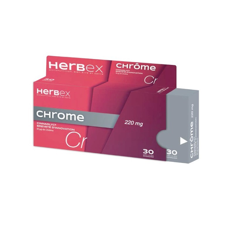 HERBEX CHROME 220MG 30CP