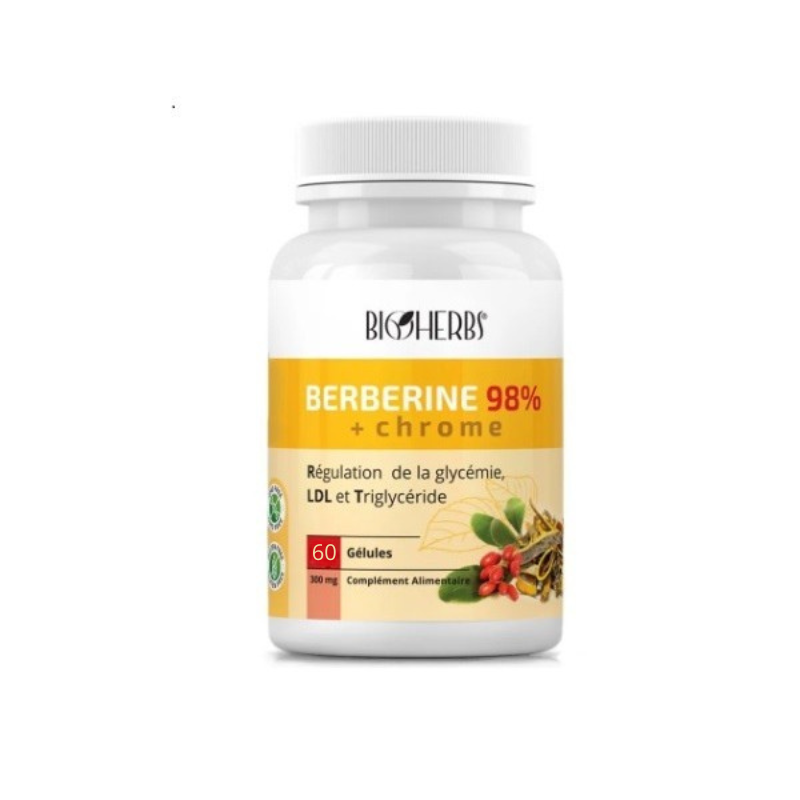 BIOHERBS BERBERINE 98% 60 GEL
