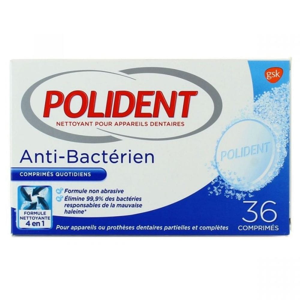 POLIDENT NET ANTI-BACTERIEN CP