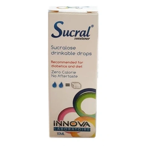 SUCRAL EDULCORANT GOUTTES 10ML