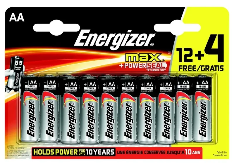 LR6 ENERGIZER B12 AA B12