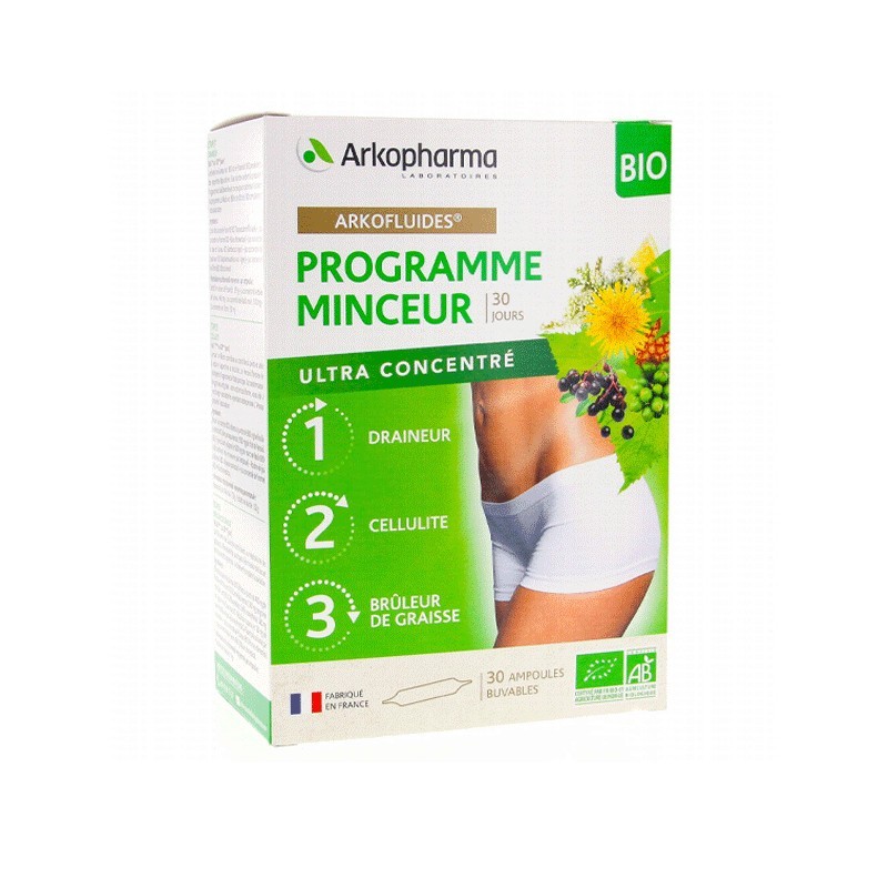 ARKO PROGRAMME MINCEUR 30 AMPULES
