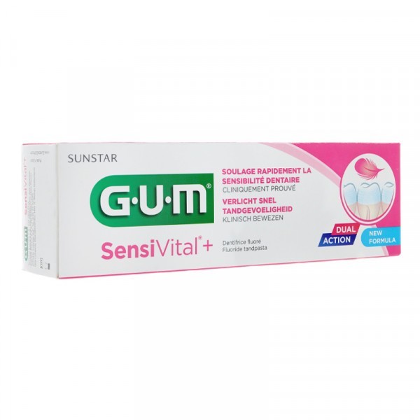 GUM DENTIFRICE SENSIVITAL+ 75ML