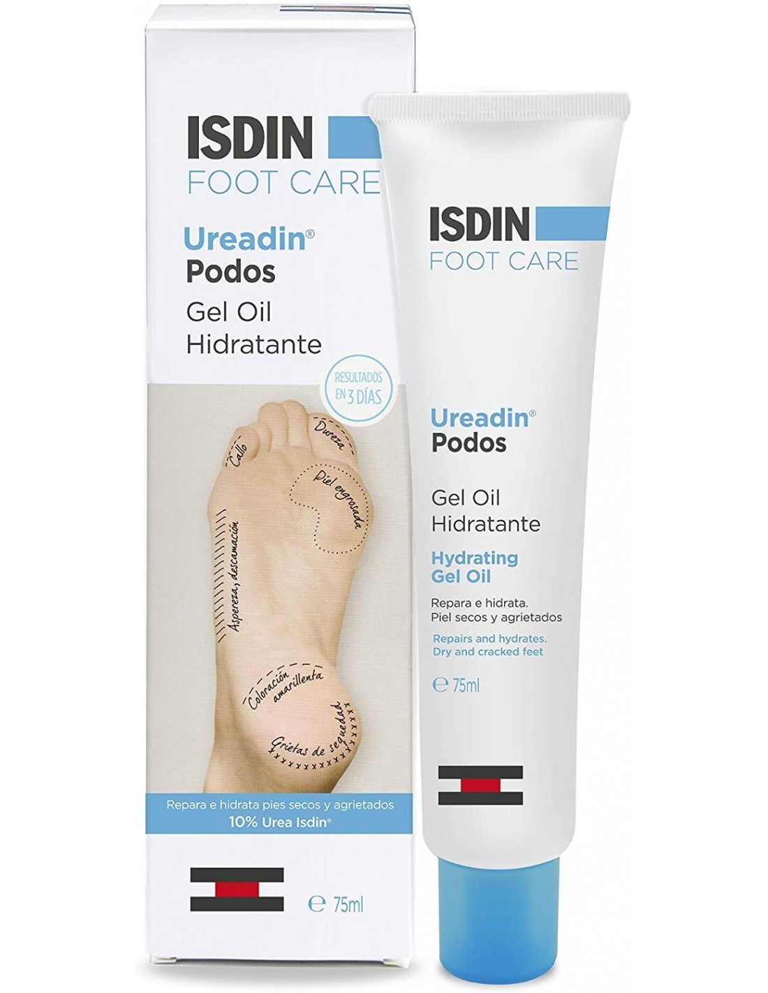 ISDIN UEADIN GEL HUILE PIEDS PODOS