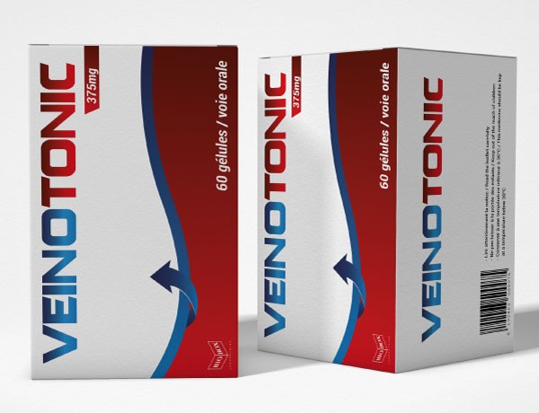 VEINOTONIC 375 MG BT 15 GEL