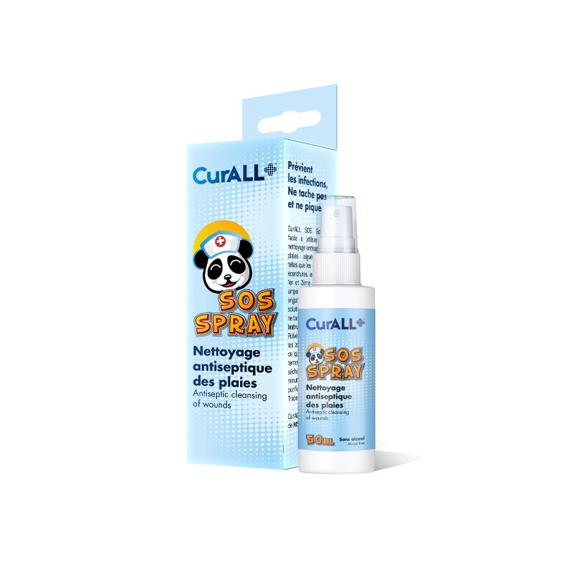 CURALL SOS SPRAY ANTISEPTIQUE FL 50ML