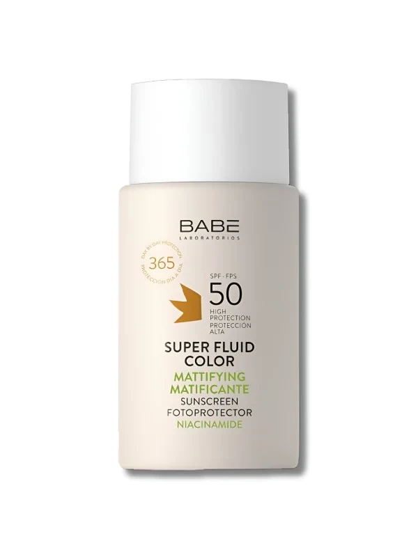 BABE FACIAL SUPER FLUID COLOR SPF50 50ML