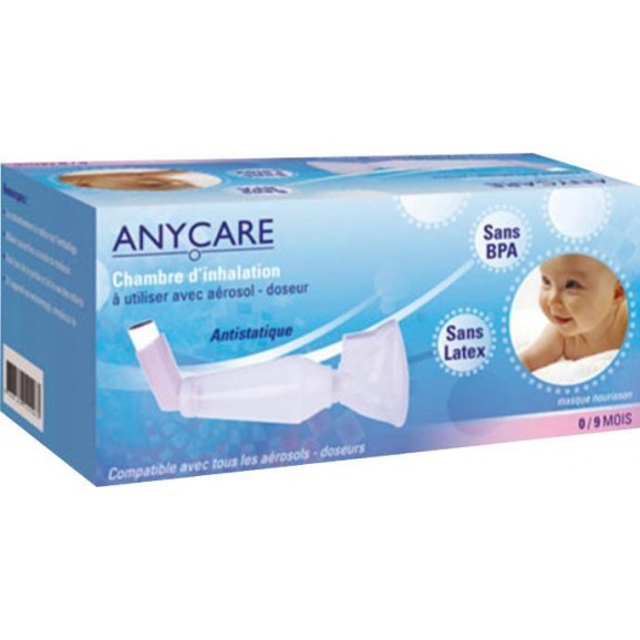 ANYCARE CHAMBRE D'INHALATION 0/9MOIS BEBE