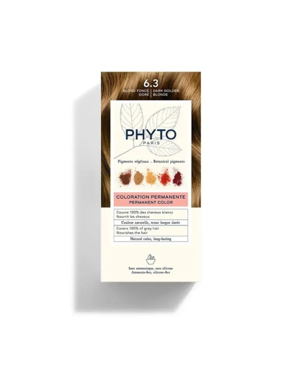 phytocolor 6.3 blond fonce dore