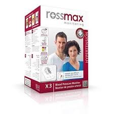ROSSMAX TENSIOMETRE ELECTRONIQUE MOYEN ECRAN +ADAPTATEUR GRATUIT X3