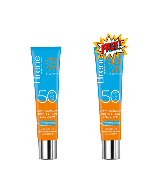 LIRENE ECRAN SPF50+ 50ML +2EME GRATUITE