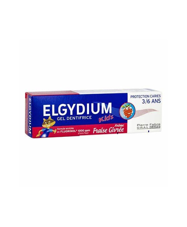 ELGYDIUM KIDS DENTIFRICE FRAISE +3ANS