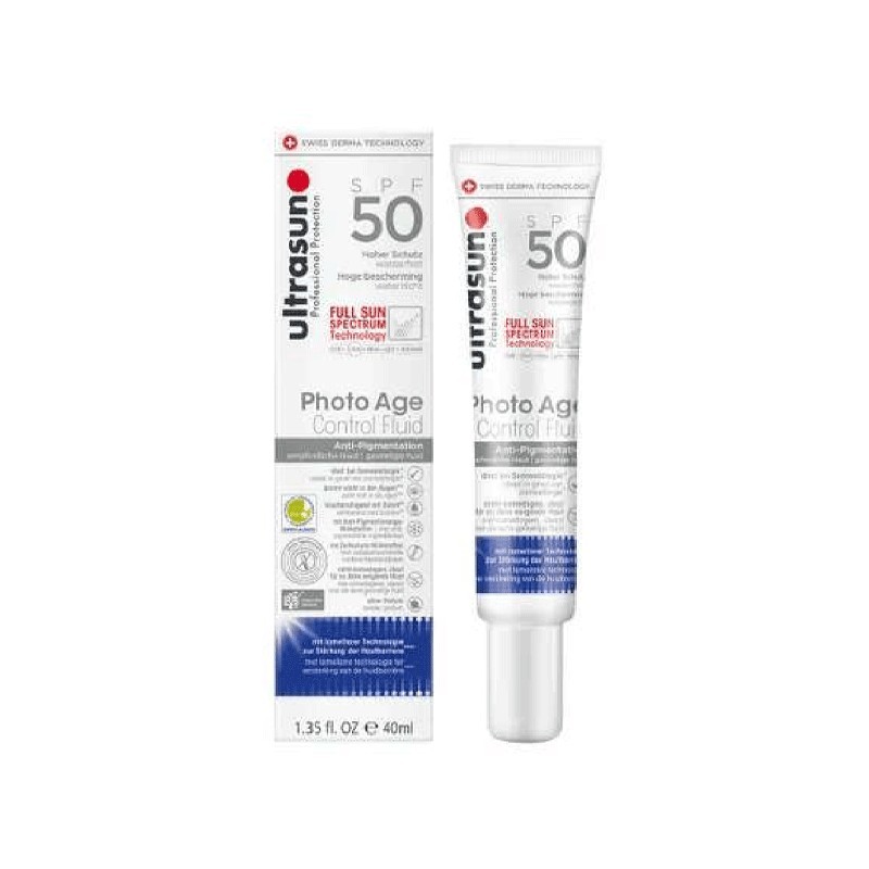 ULTRASUN PHOTO AGE ANTI PIGMENTATION CONTROL FLUID SPF50 40ML