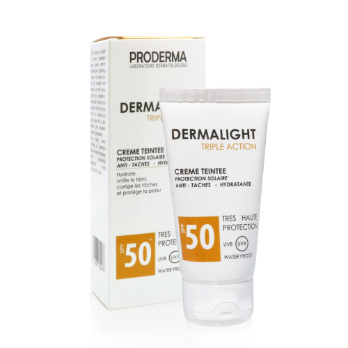 DERMALIGHT TRIPLE ACTION TEINTEE 50 ML
