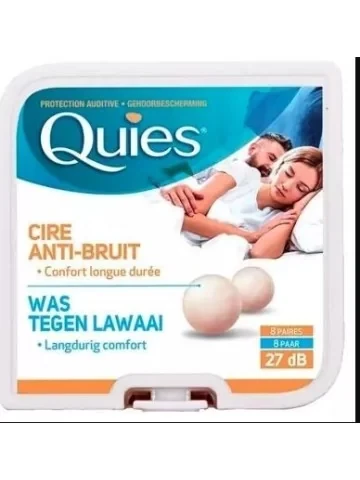 QUIES CIRE ANTI BRUIT 8 PAIRES