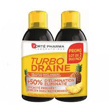 FORTE PHARMA TURBO  DRAINE ANANAS 500ML LOT DE 2