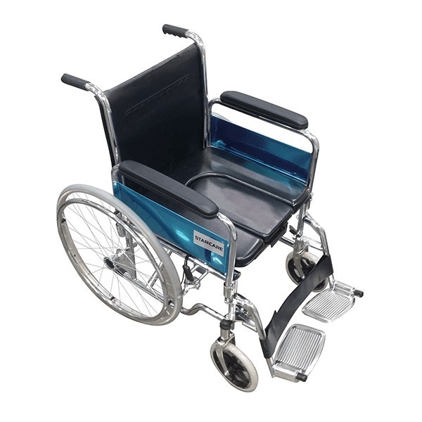 FAUTEUIL ROULANT MANUEL AVEC POT KJ901