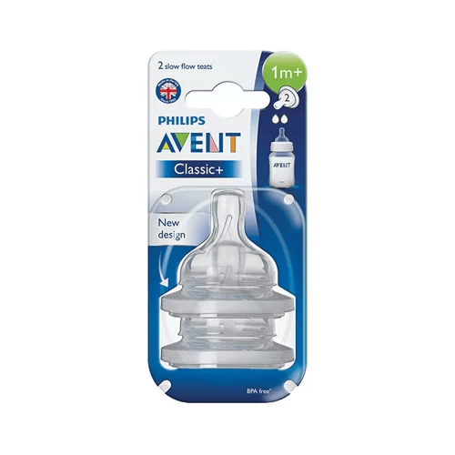 AVENT TETINE CLASSIC ANTI COLIC 2PC 1M+
