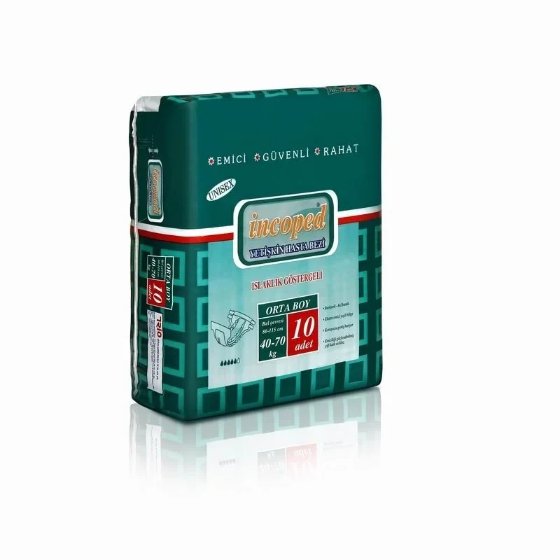 INCOPED COUCHES ADULTE MEDIUM 10 PCS