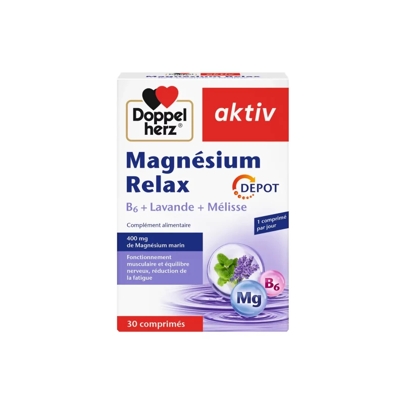 AKTIV MAGNESIUM RELAX B6+LAVANDE+MELISSE