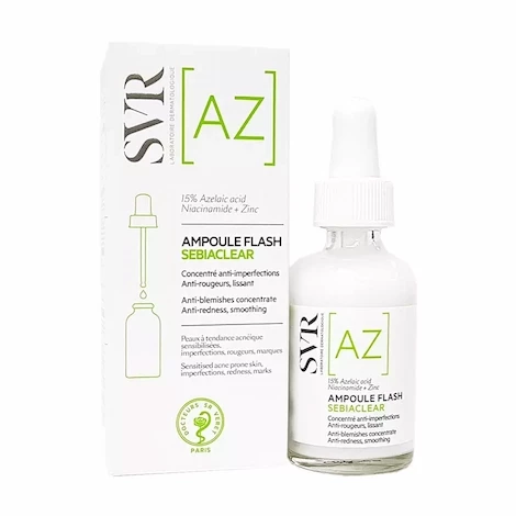 SVR AMPOULE AZ FLASH SEBIACLEAR 30ML