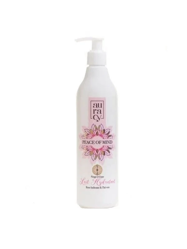 AURACY LAIT HYDRATANT PEACE 400ML ROSE